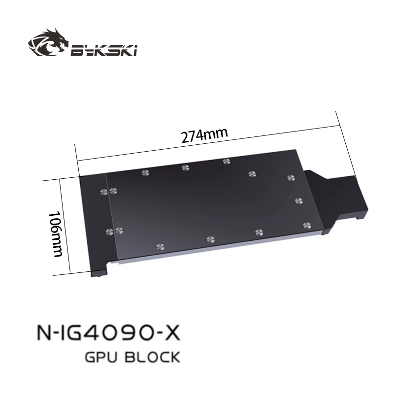 Blocco acqua per GPU Bykski pe - Rtx 4090 Water Block recensione e prezzo